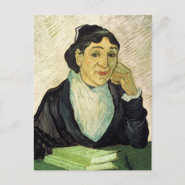 L'Arlesienne (Madame Ginoux) av Vincent van Gogh Vykort (Framsida)