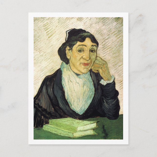 L'Arlésienne (Madame Ginoux), Vincent van Gogh Vykort (Framsida)