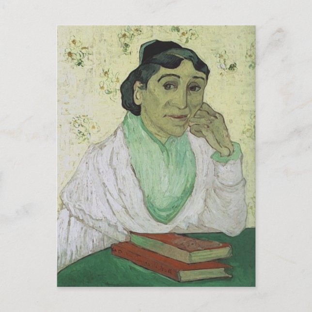 L'Arlésienne (Madame Ginoux), Vincent van Gogh Vykort (Framsida)