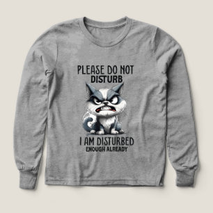 Lårlösa pojkar stör ord art sarcasm t shirt