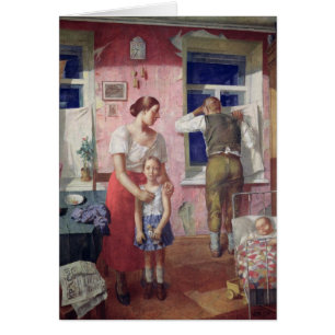 Larm 1934 hälsningskort