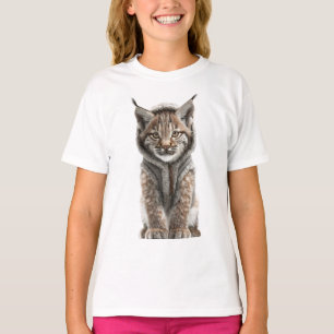 Larm Lynx Kittel Vest Småbarn T Shirt