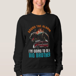 Larma Jag Kommer Att Bli En Storbror - Bebis T Shirt