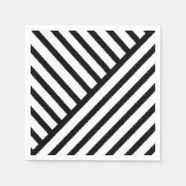 Larma Stripe Cocktail Napkin Pappersservett