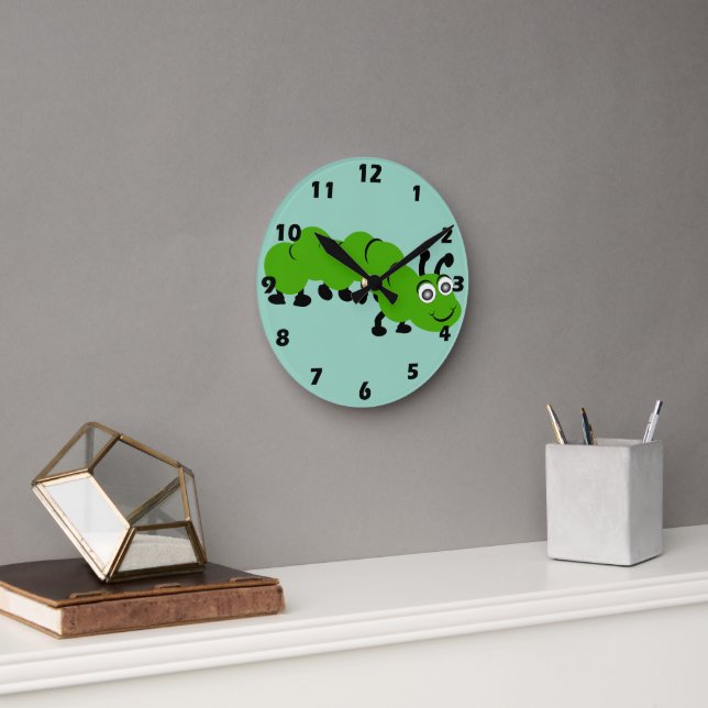 Larmdesign Rund Klocka (Kontor)