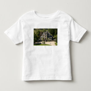 Larnach Castle, Dunedin, Nya Zeeland - flygbild Tee Shirt