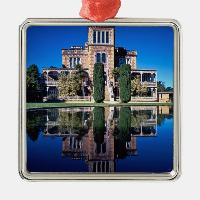 Larnach Castle, Dunedin, Nya Zeeland Julgransprydnad Metall (Framsidan)