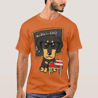 Lärnlig dachshund är undervisning t shirt