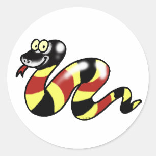 Lårnos Runt Klistermärke