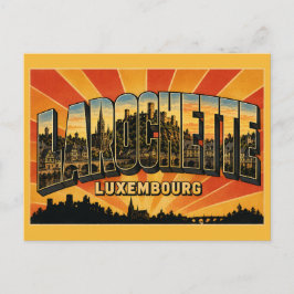 Larochette Luxemburg slott Vykort