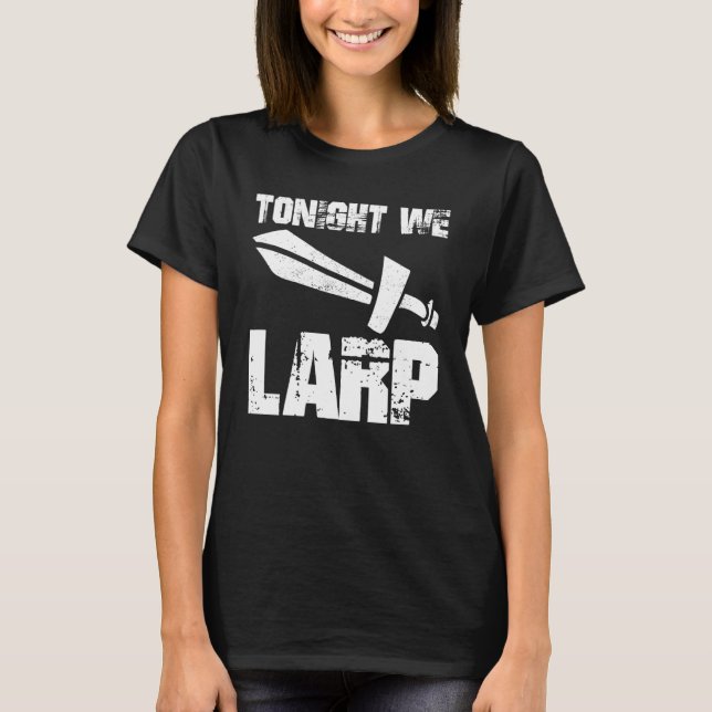LARP-skum Sword T Shirt (Framsida)