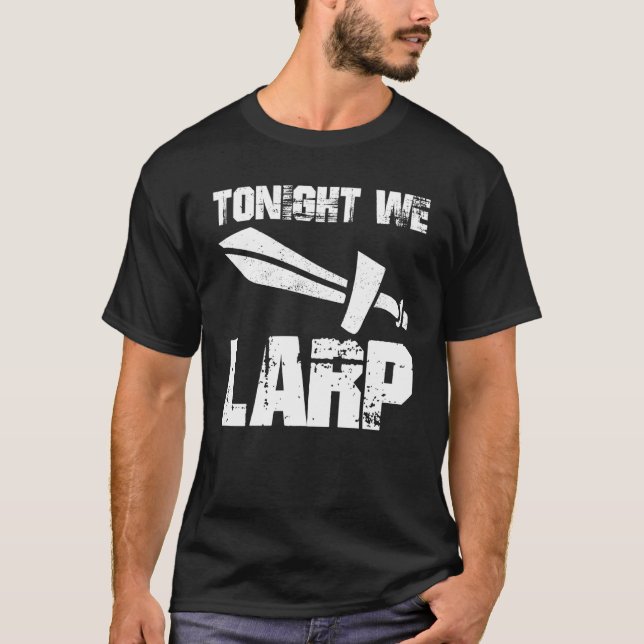 LARP-skum Sword T Shirt (Framsida)