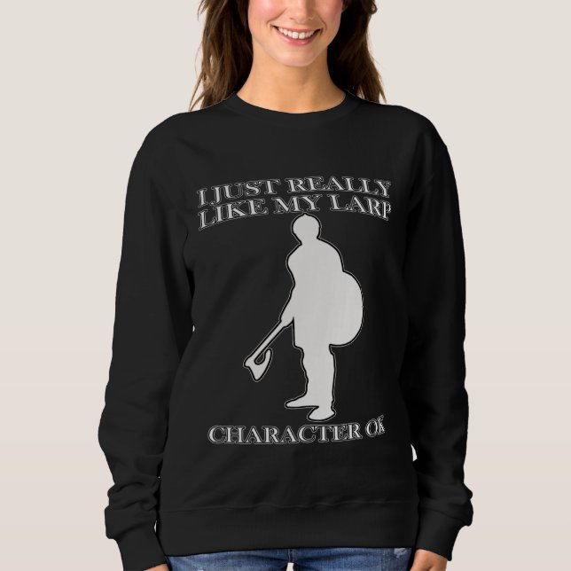 Larping Events  LARP Charakter T Shirt (Framsida)