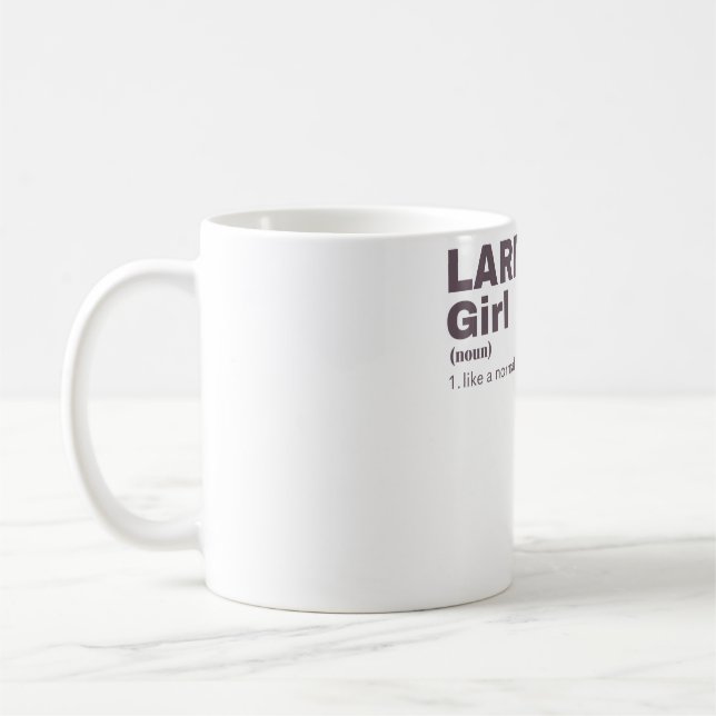 LARPing Girl - LARPing Kaffemugg (Vänster)