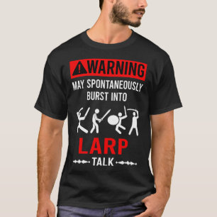Larping RPG Roleplay Roleplay Role Spela upp T Shirt