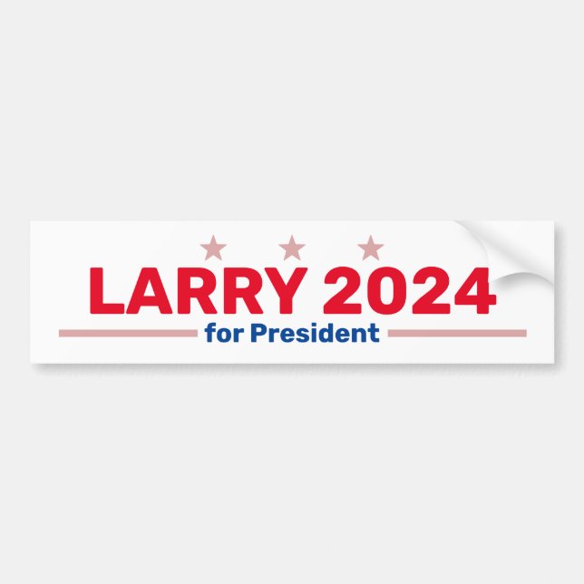Larry 2024-stötdekal bildekal (Framsidan)