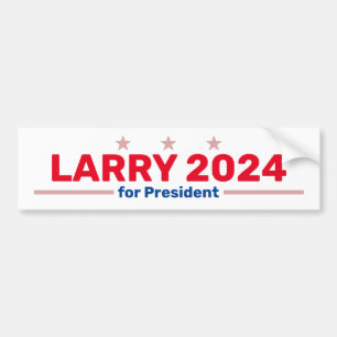 Larry 2024-stötfångare bildekal