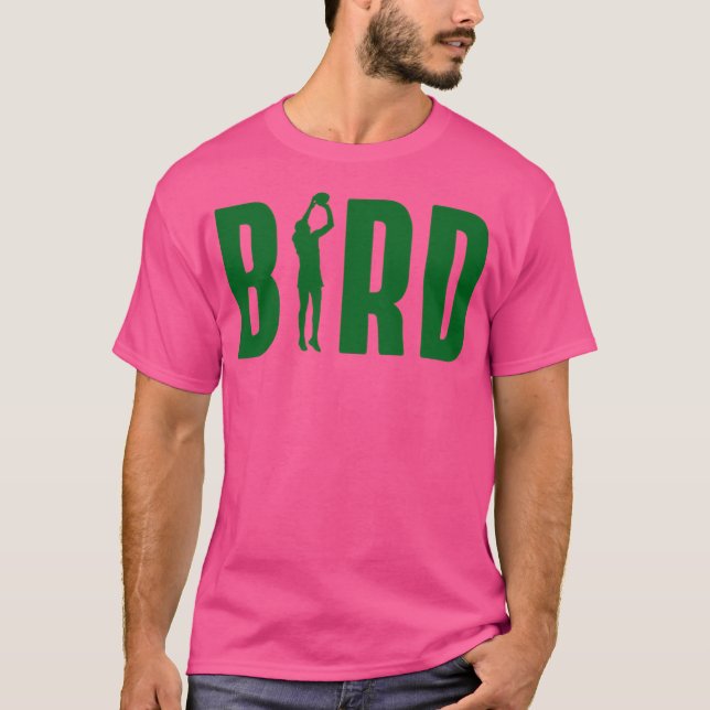 Larry Bird - Boston Basketball T Shirt (Framsida)