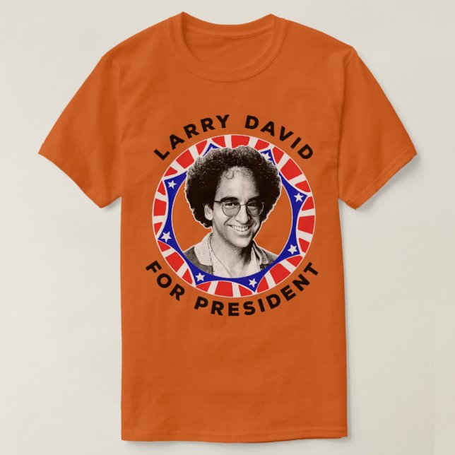 Larry David for Original Retro Design T Shirt (Design framsida)