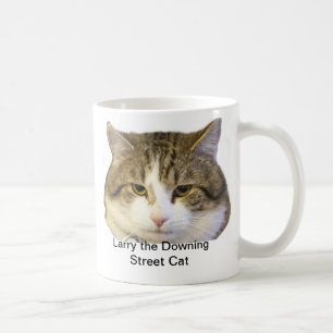 Larry det Downing Street kattansiktet - att fånga Kaffemugg