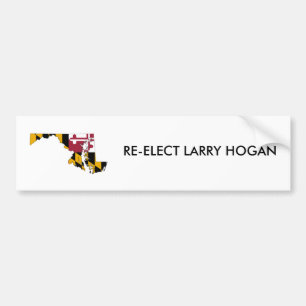 Larry Hogan för den Maryland regulatorBumber Bildekal