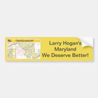 Larry hogans Maryland bildekal