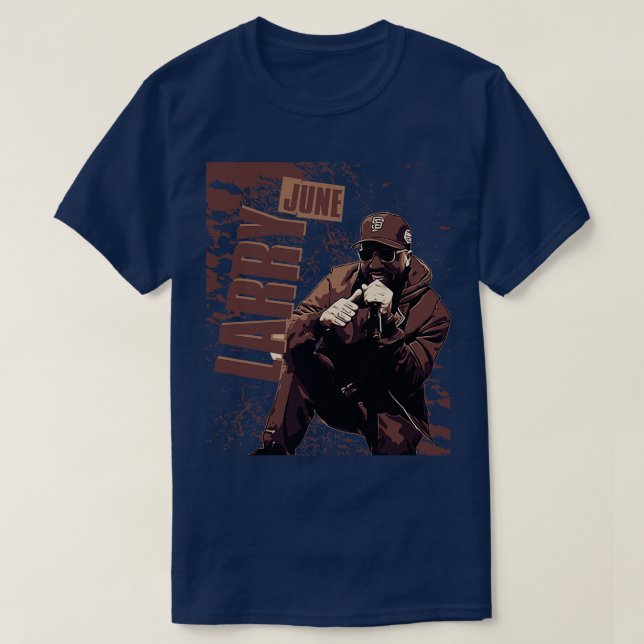 Larry June Hip hop T Shirt (Design framsida)