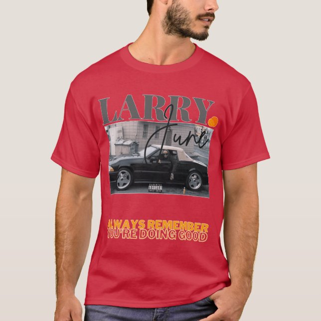 LARRY JUNE INSPIERAD T SHIRT (Framsida)