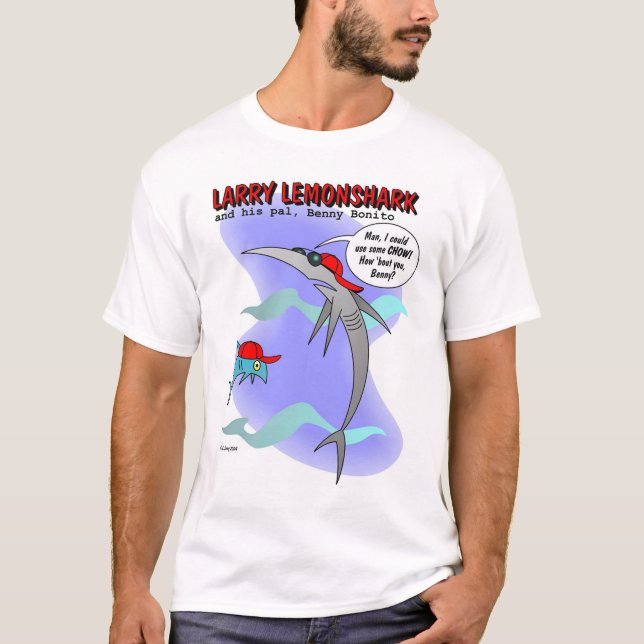 Larry Lemonshark T-shirt (Framsida)