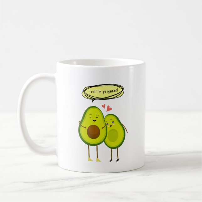Larry Stylinson Avocado Graphic Kaffemugg (Vänster)