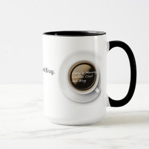 Larrys mugg för klubb för morgonkaffe officiell