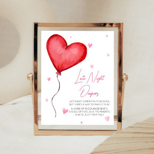Lars, älskling, Valentine Late Night Diaper Poster