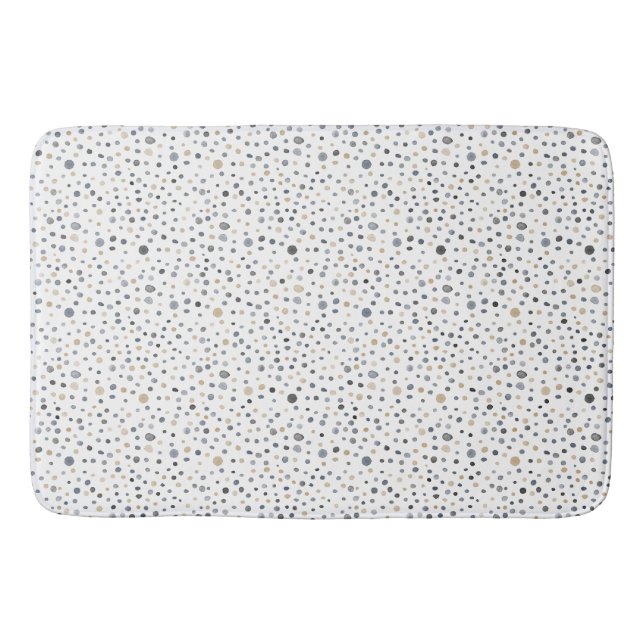 Lars Confetti Watercolor Dots Badrumsmatta (Framsidan)