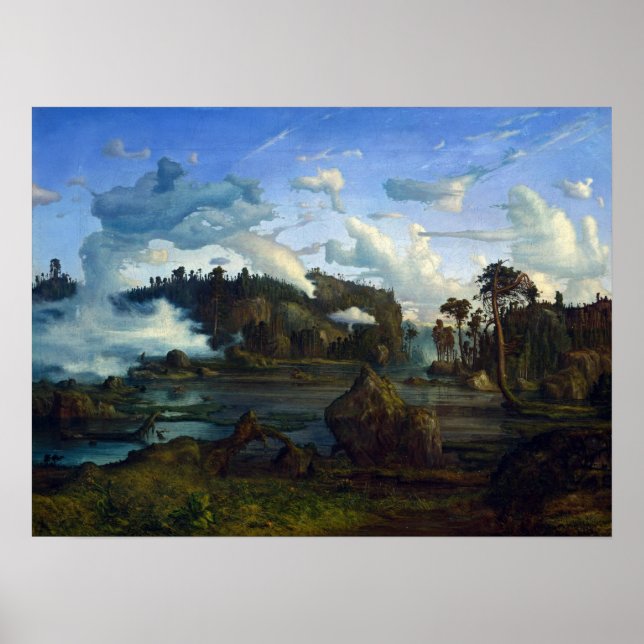 Lars Hertervig the Tarn Poster (Framsidan)