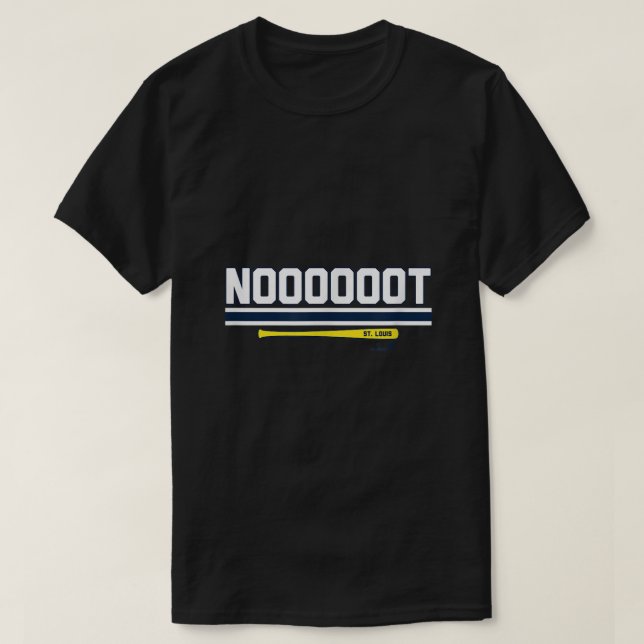 Lars Nootbaar NOOOOOT St Louis Baseball T Shirt (Design framsida)