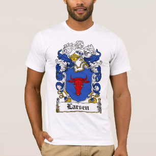 Larsen familjvapensköld t-shirt