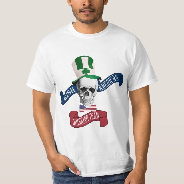 Lårskalle Iriska St patrick's day T-shirt (Framsida)
