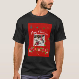 Lårskjorta röd gnome elf Jultomten T Shirt