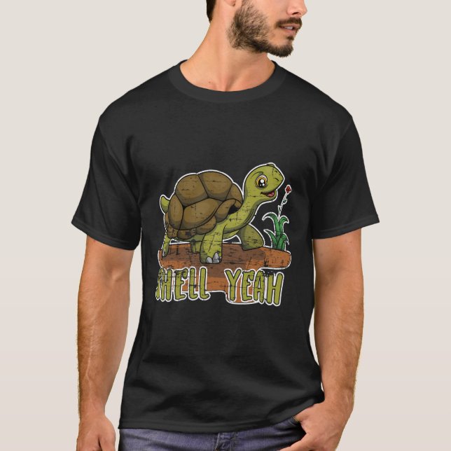Lårsköldpadda, Snäcka T Shirt (Framsida)