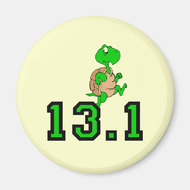 Lårsköldpaddsmaraton Magnet (Framsidan)