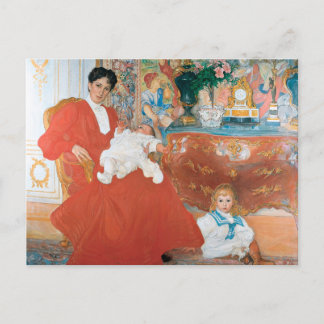 Larsson - Dora Lamm och hennes två soner, Vykort