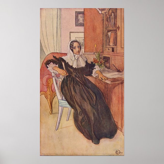 Larsson - Fredrika Bremer Poster (Framsidan)