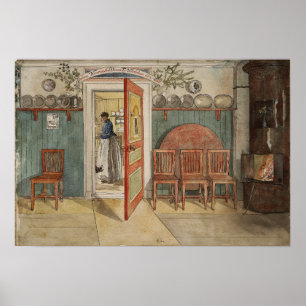 Larsson - Gamla Anna (från ett hem) Poster