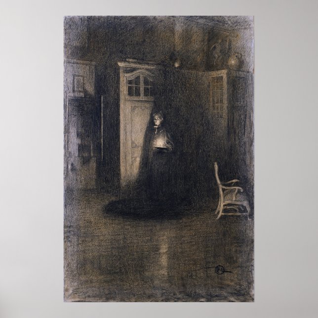 Larsson - God natt Thielska Poster (Framsidan)