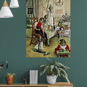 Larsson - julmorgon poster