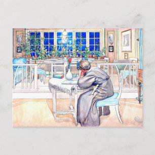 Larsson - Kväll vid Resa till England Vykort