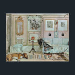 Larsson - Lata hörnan,  Vykort<br><div class="desc">Carl Larssons berömda målning,  Lata hörnan.</div>