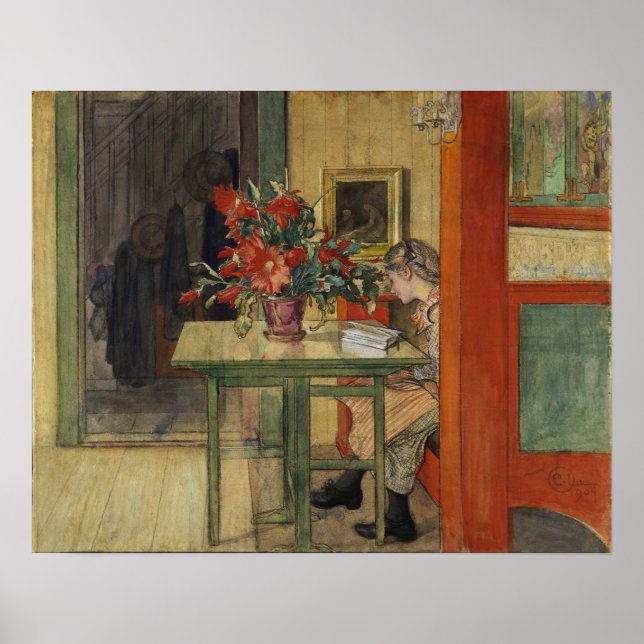 Larsson - Lisbeth Reading Poster (Framsidan)