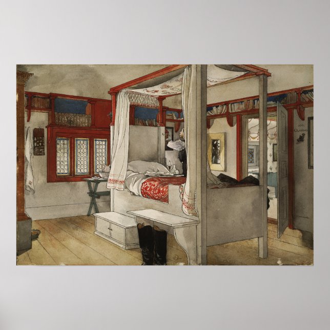 Larsson - Pappor-rum (från hemmet) Poster (Framsidan)