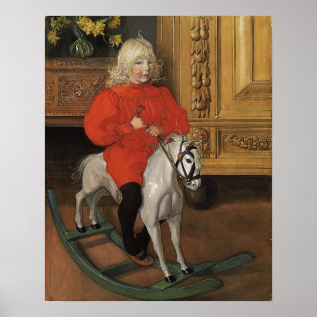 Larsson - Porträtt i Casimir Laurin Poster (Framsidan)